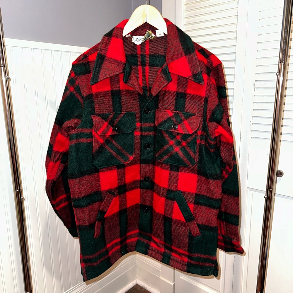 Vintage LL Bean Wool Coat